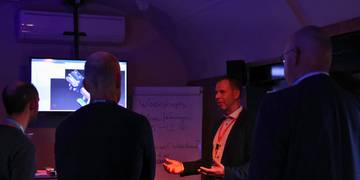 Event-wagon-simulatie Enginia Event wagon sfeerimpressie Simulatie