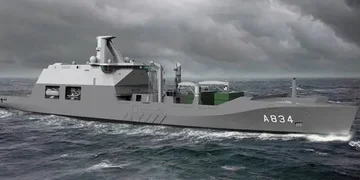 Voorbeeld schip Ministerie van Defensie