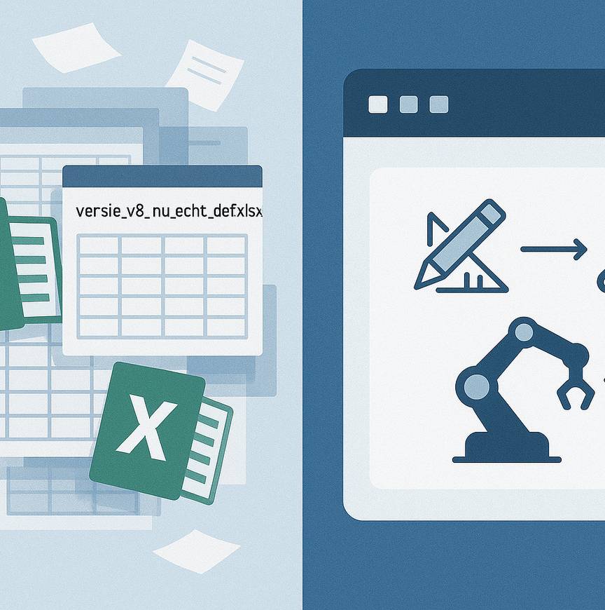 van spreadsheet naar single source of truth